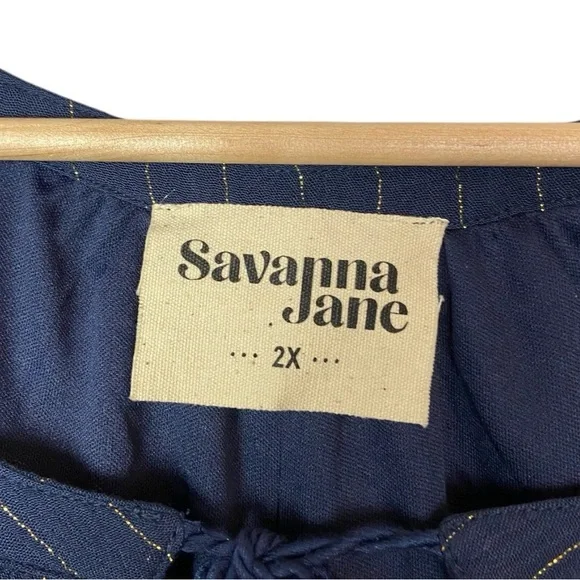 Savannah Jane embroidered sleeveless dress - Picture 4 of 6